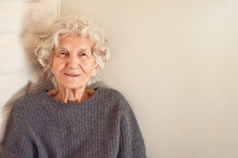 Senior Woman Smiling